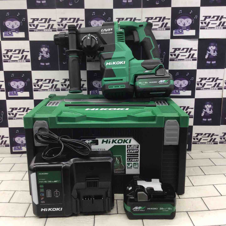 ★ハイコーキ(HIKOKI ※旧:日立工機) コードレスハンマドリル DH3628DA(2XPZ)【所沢店】