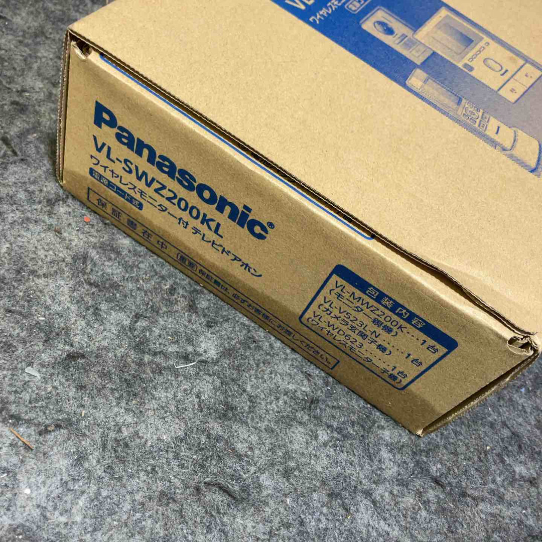 Panasonic　パナソニック ワイヤレスモニター付 テレビドアホン VL-SWZ200KL 箱汚れあり【桶川店】