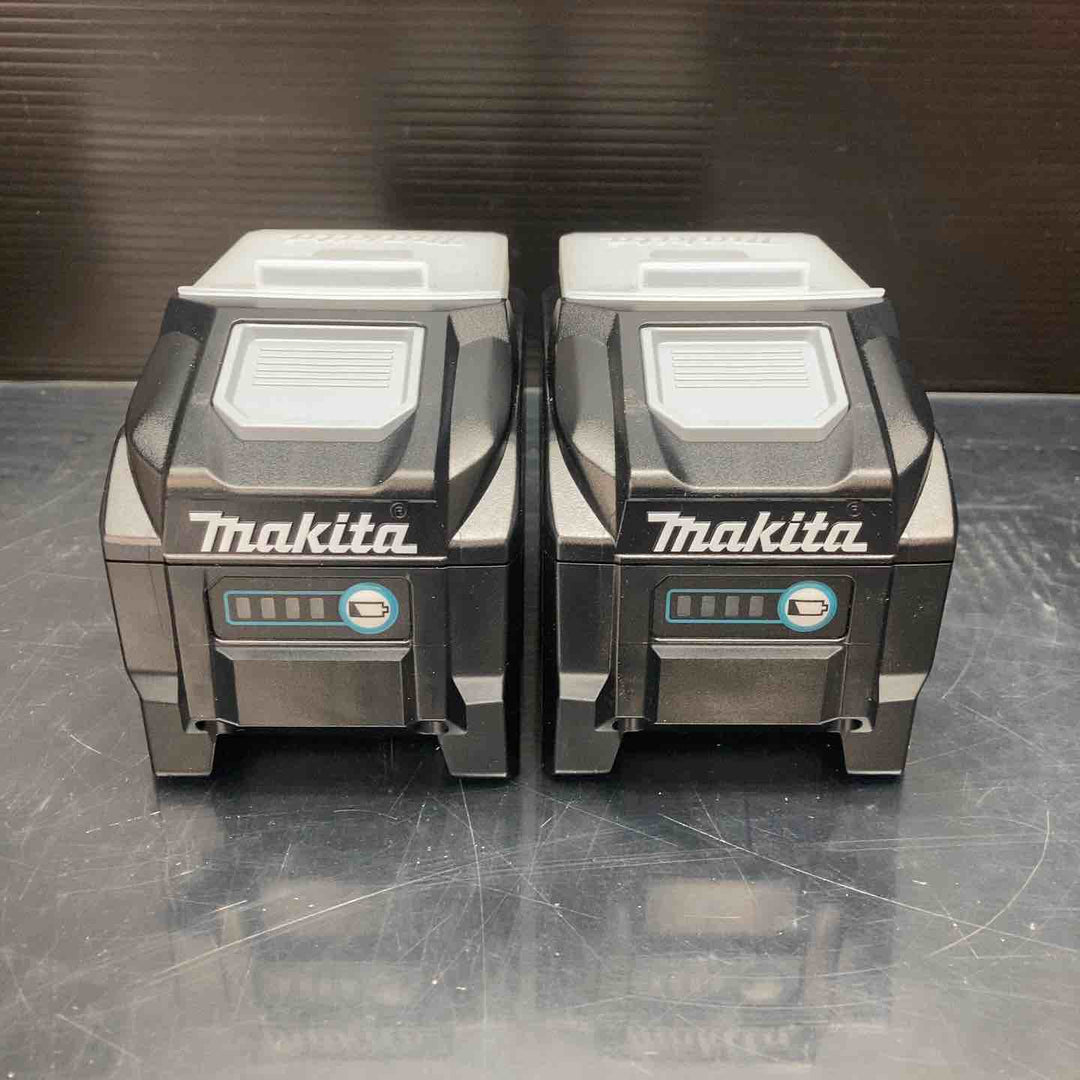 マキタ(makita) 純正 リチウムイオンバッテリー 40Vmax/5.0Ah BL4050F 正規品 2個セット【川越店】