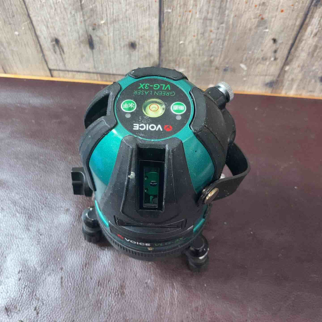 【中古品】◇VOICE グリーンレーザー墨出し器 VLG-3X【東大和店】