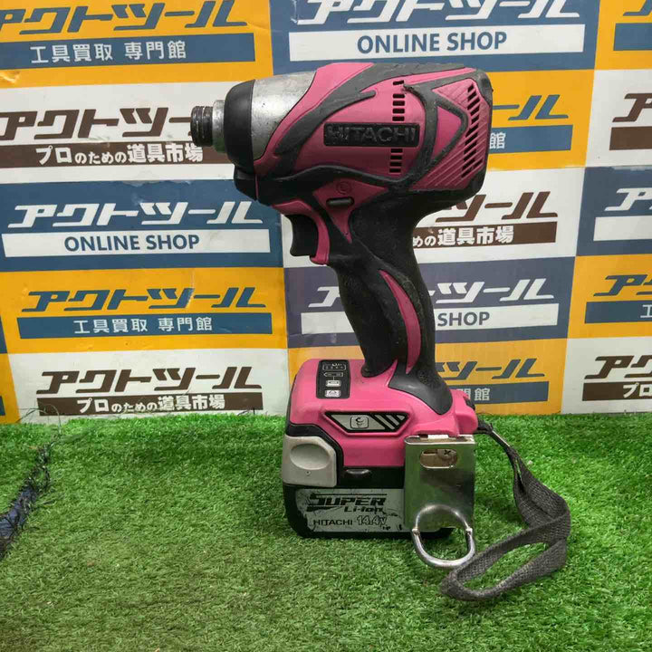 ★ハイコーキ(HIKOKI ※旧:日立工機) コードレスインパクトドライバー WH14DBAL(2LSCK)(R)【草加店】