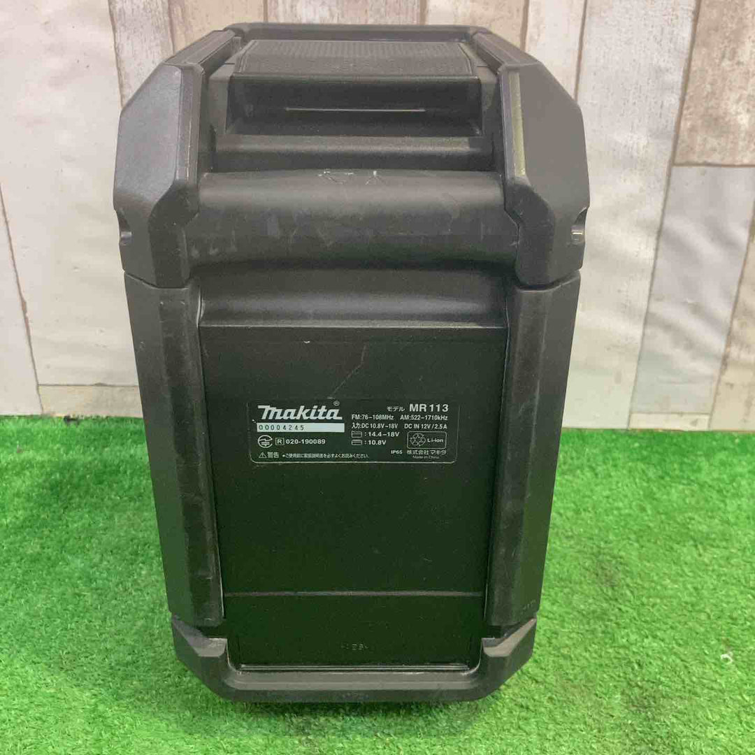 ★マキタ(makita) コードレスラジオ MR113B【町田店】