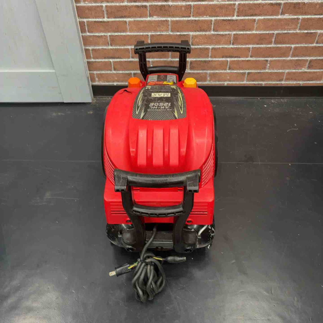 【中古品】 マックス(MAX) エアコンプレッサー AK-HL1250E_レッド 【藤沢店】
