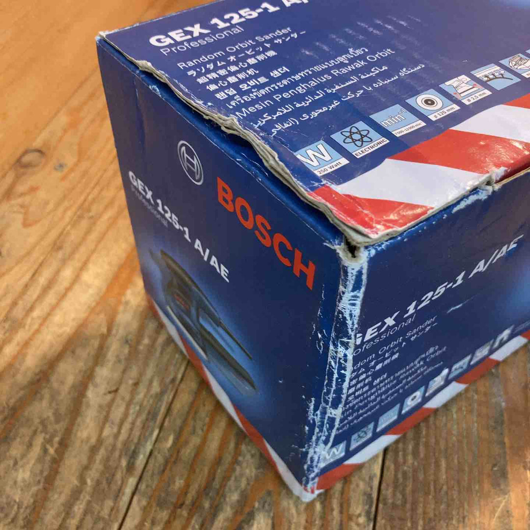 【中古品】ボッシュ(BOSCH) 吸じんランダムアクションサンダー GEX125-1AE【所沢店】