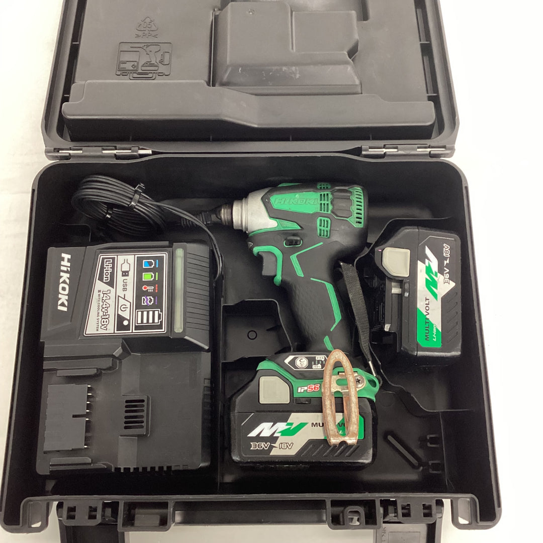 ★ハイコーキ(HIKOKI ※旧:日立工機) コードレスインパクトドライバー WH18DDL2(2LXPK)(L)【狭山】