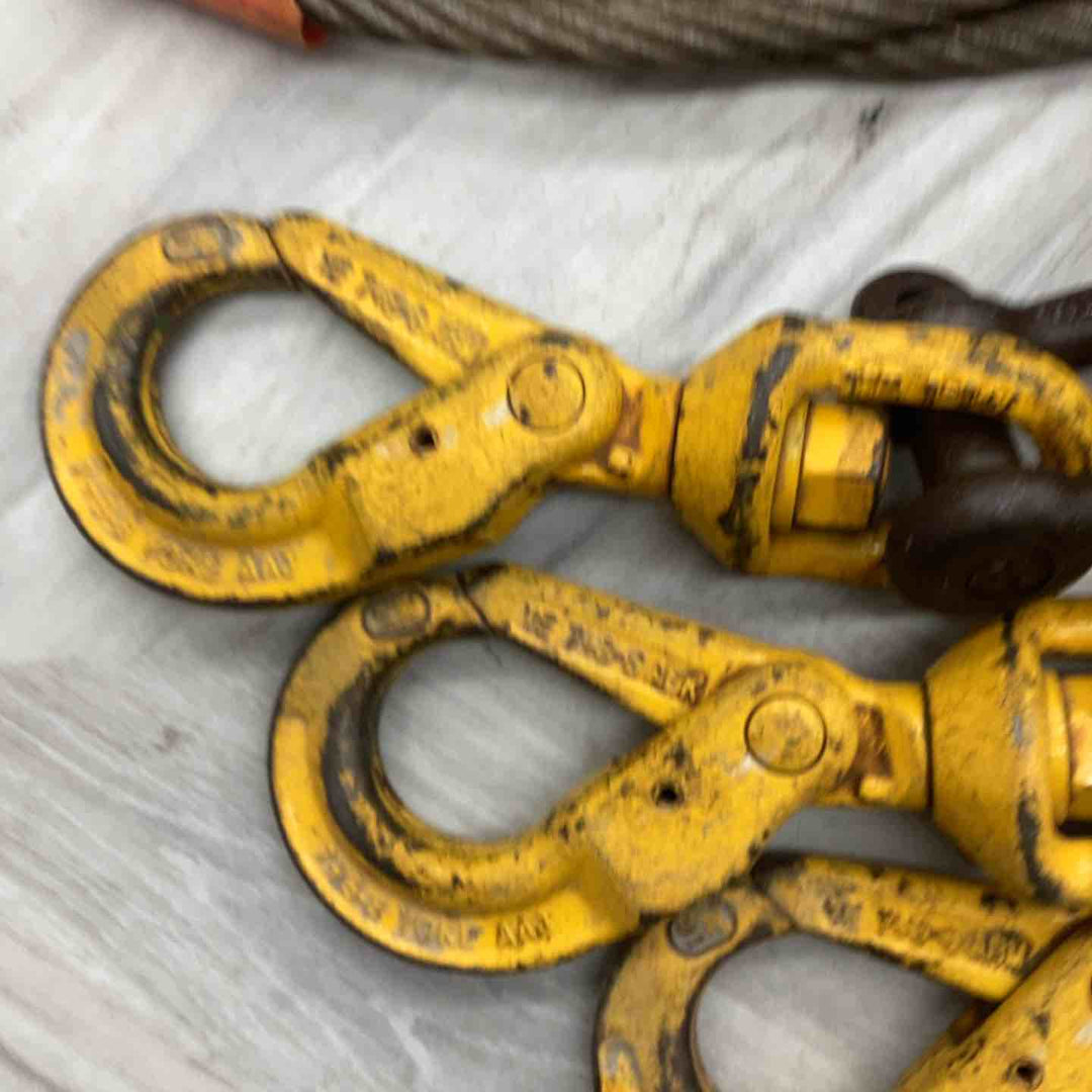 KITO キトー 玉掛けワイヤー ４吊 フック スイベルクレーン ワイヤーロープ スリング 【越谷店】