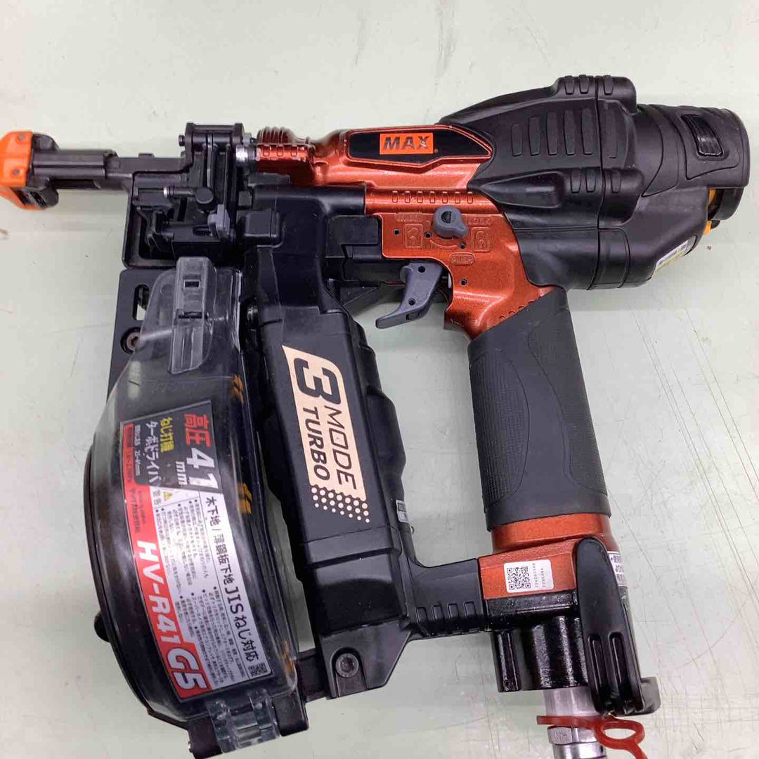 ★マックス(MAX) 高圧エアネジ打ち機 HV-R41G5-R【越谷店】