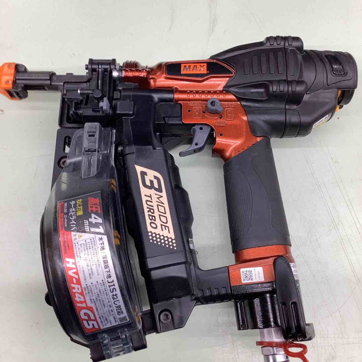 ★マックス(MAX) 高圧エアネジ打ち機 HV-R41G5-R【越谷店】