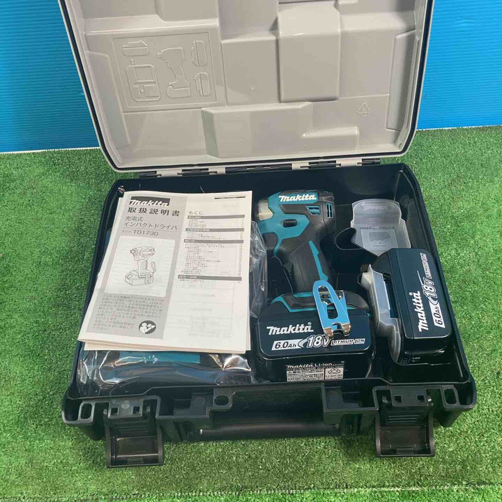 マキタ(makita) TD173 充電式インパクトドライバ 3台まとめセット 青・黒・オリーブ【岩槻店】