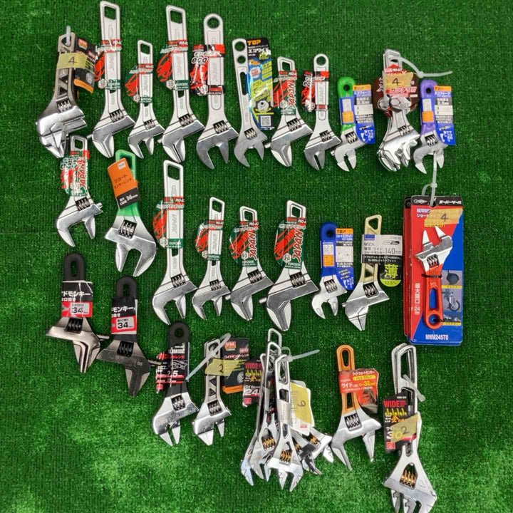 【まとめ売り】 モンキーレンチ43個まとめ(サイズ・メーカー混同) 【桶川店】