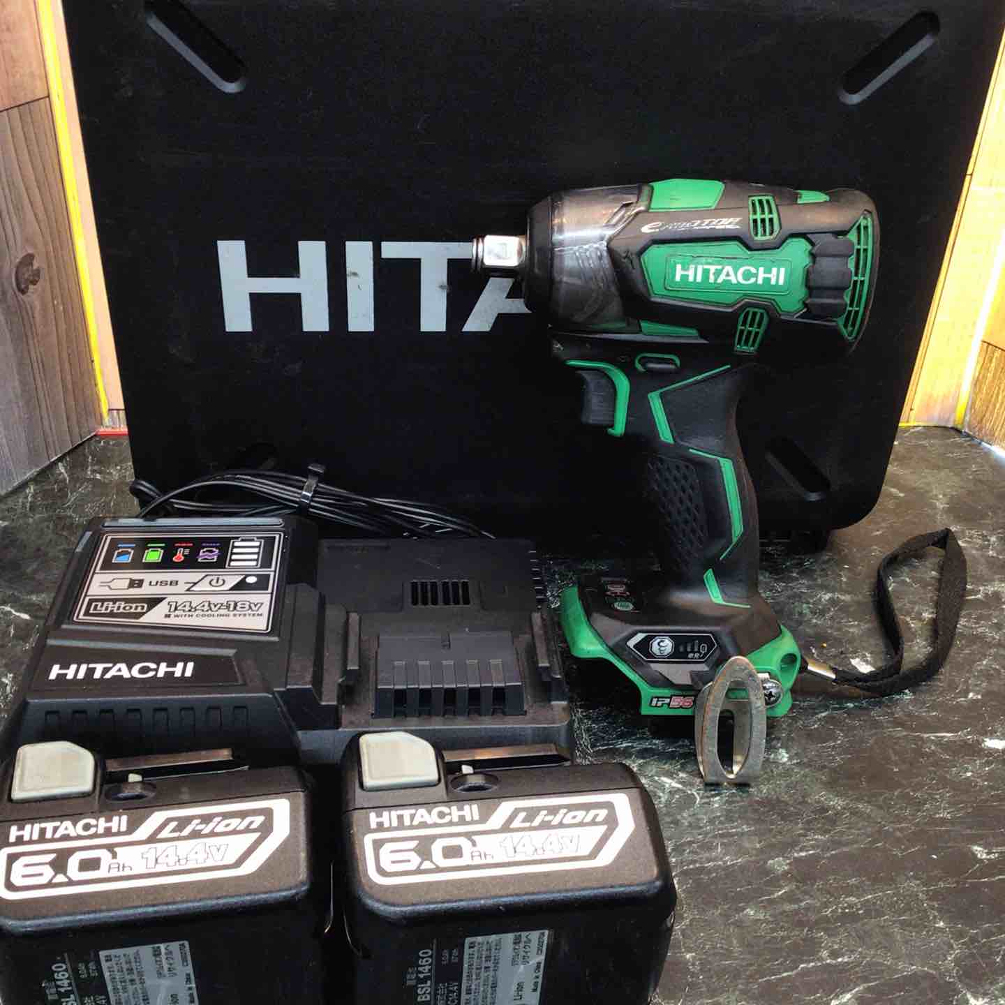 ハイコーキコードレスインパクトレンチ WR14DBDL2