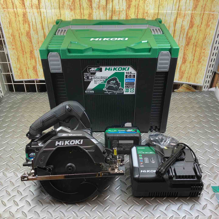 ハイコーキ(HIKOKI ※旧:日立工機) コードレスマルノコ C3606DB(2XPSBZ)【川崎店】