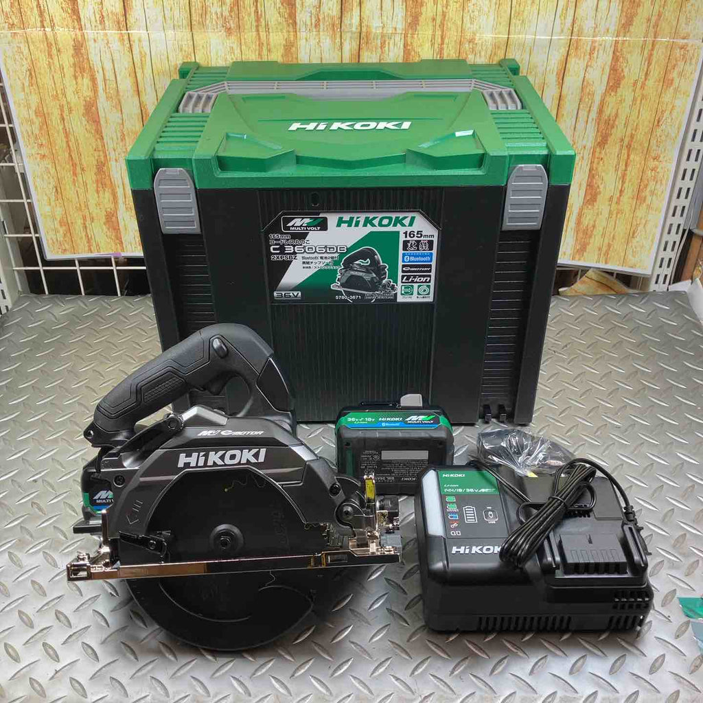 ハイコーキ(HIKOKI ※旧:日立工機) コードレスマルノコ C3606DB