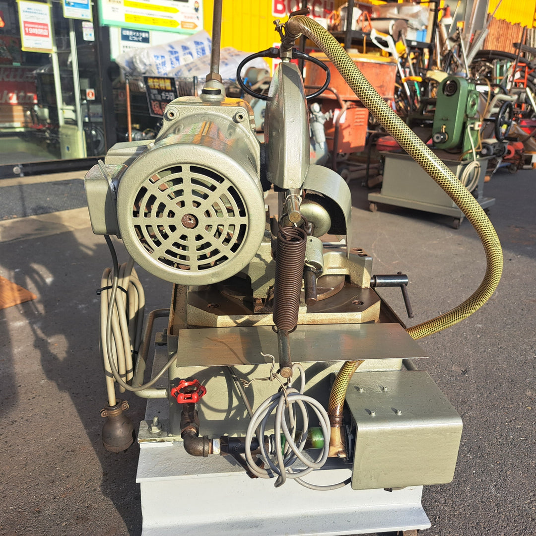 【中古・店頭受取り限定】 HITACHI 日立 250mm メタルソー切断機 CU10 三相200V 丸鋸切断機 鉄工 切断加工 【桶川店】