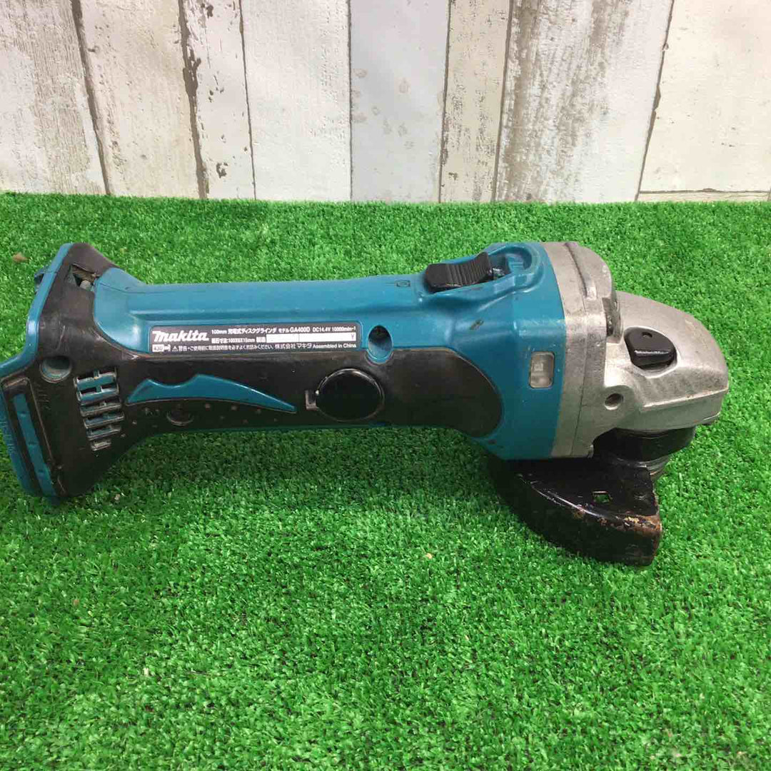 ☆マキタ(makita) 100mmコードレスディスクグラインダー GA400DZ【町田店】