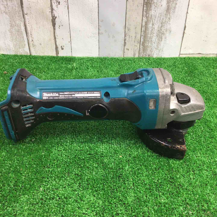 ☆マキタ(makita) 100mmコードレスディスクグラインダー GA400DZ【町田店】
