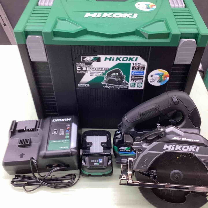 ★ハイコーキ(HIKOKI ※旧:日立工機) コードレスマルノコ C3606DB(2XPSBZ)【越谷店】