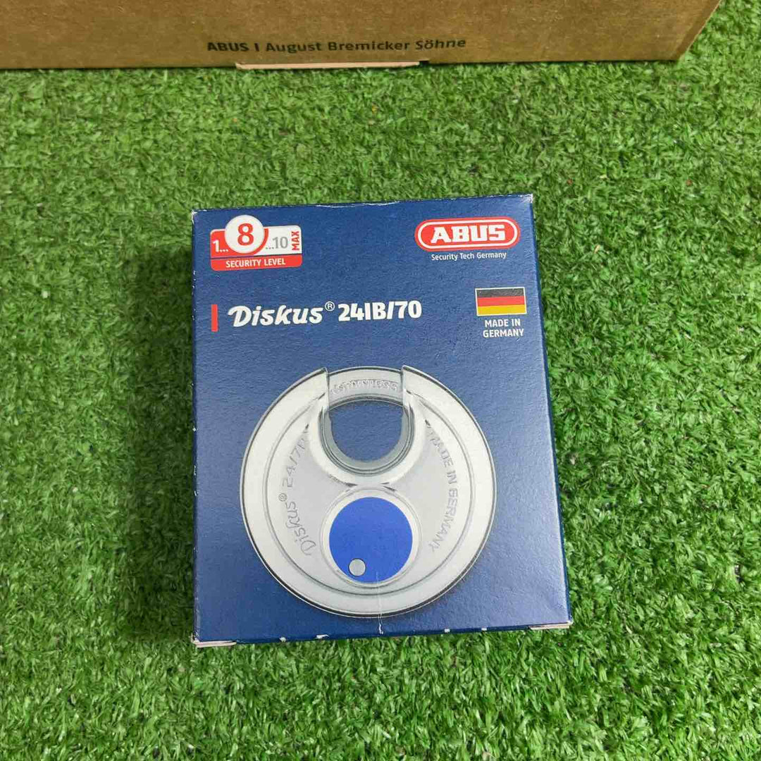 ABUS アバス DISKUS ディスカス 南京錠 24IB-70 6個入【藤沢店】