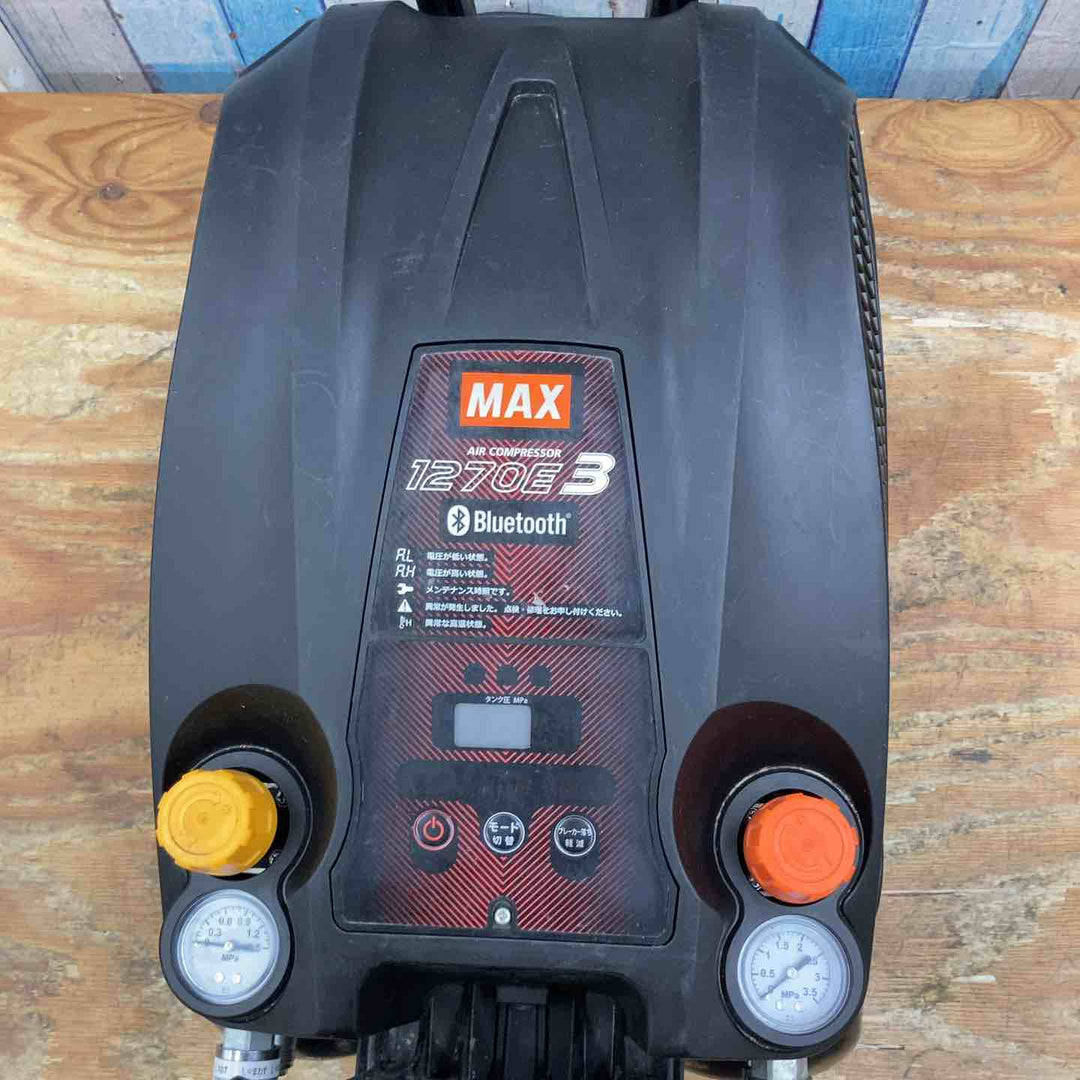 ★マックス(MAX) エアコンプレッサー AK-HL1270E3_ブラック【柏店】