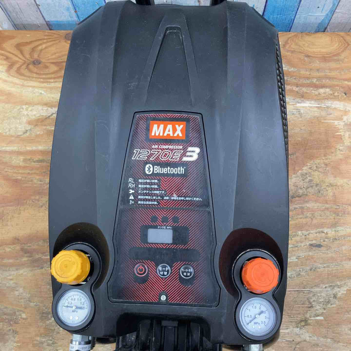 ★マックス(MAX) エアコンプレッサー AK-HL1270E3_ブラック【柏店】
