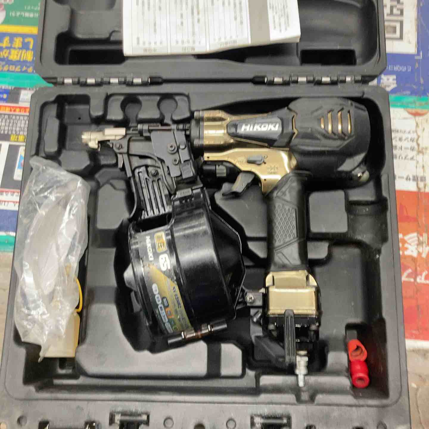 ★ハイコーキ(HIKOKI ※旧:日立工機) 高圧エア釘打ち機 NV65HR2(S)【戸田店】 ☆ハイコーキ(HIKOKI ※旧:日立工機) 高圧エア釘打ち機 NV65HR2(S