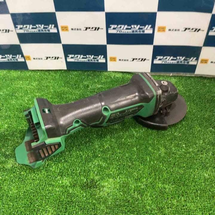 HiKOKI(旧日立工機) 18V コードレスディスクグラインダ 充電式 ブレーキ付き 砥石径100mm パドルスイッチ 蓄電池、充電器、ケース別売り 本体のみ G18DBBAL(NN)(L)【草加店】