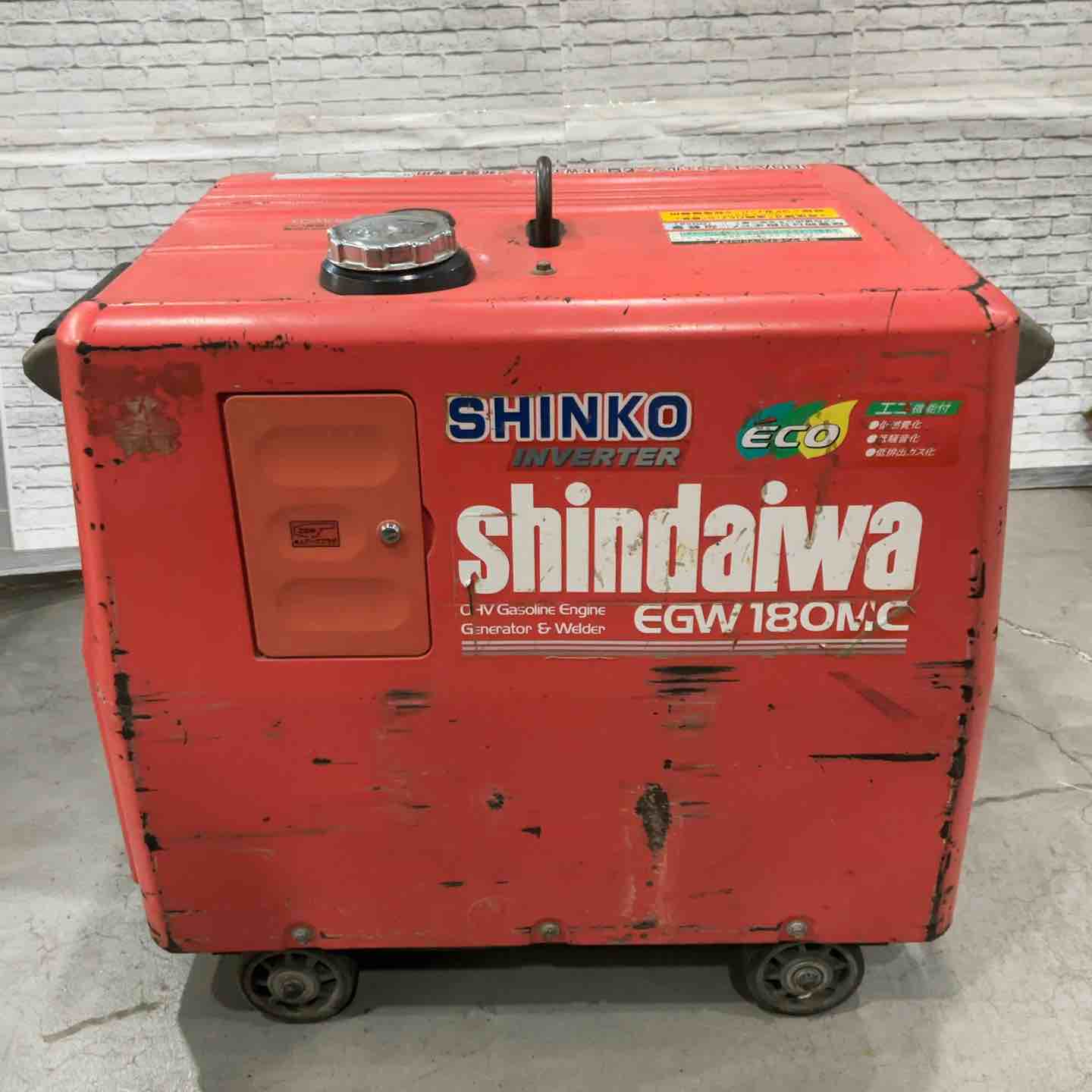 店頭受取り限定】◇新ダイワ エンジンウェルダーEGW180MC-i 溶接機