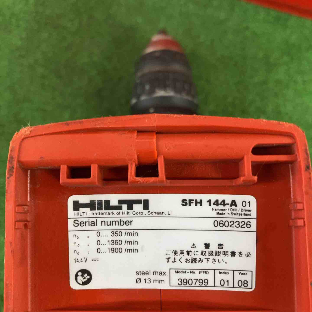 ◇ヒルティ(HILTI) コードレス振動ドリルドライバー SFH144-A【川崎店】