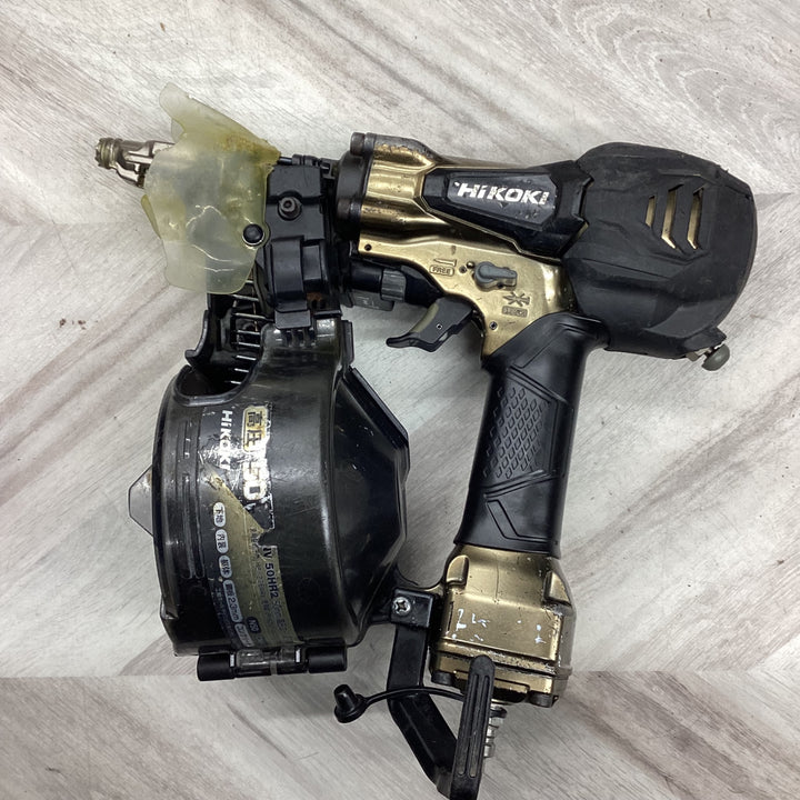 ★ハイコーキ(HIKOKI ※旧:日立工機) 高圧エア釘打ち機 NV50HR2(N)【草加店】