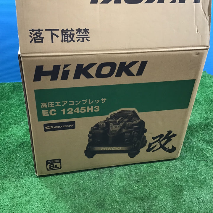 【未使用品(店頭展示品)】★ハイコーキ(HIKOKI ※旧:日立工機) 高圧エアコンプレッサ EC1245H3(CTN)【岩槻店】