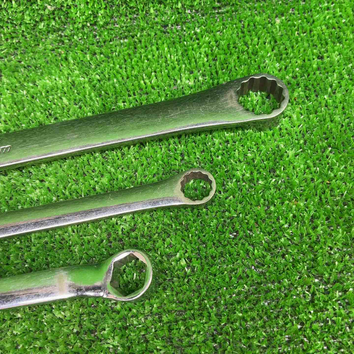 スナップオン S型レンチ SBXM1012、コンビネーションレンチ OEXM210B、OXIM8、ロングストレートメガネレンチ XDHFM1719、XDHFM1012、メガネレンチ XBM1214S 6点セット【藤沢店】