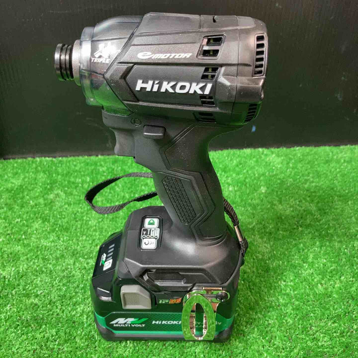 ★ハイコーキ(HIKOKI ※旧:日立工機) コードレスインパクトドライバー WH18DC(2XPB) 36V2.5Ah(18V5.0Ah)バッテリー2個付きフルセット【岩槻店】