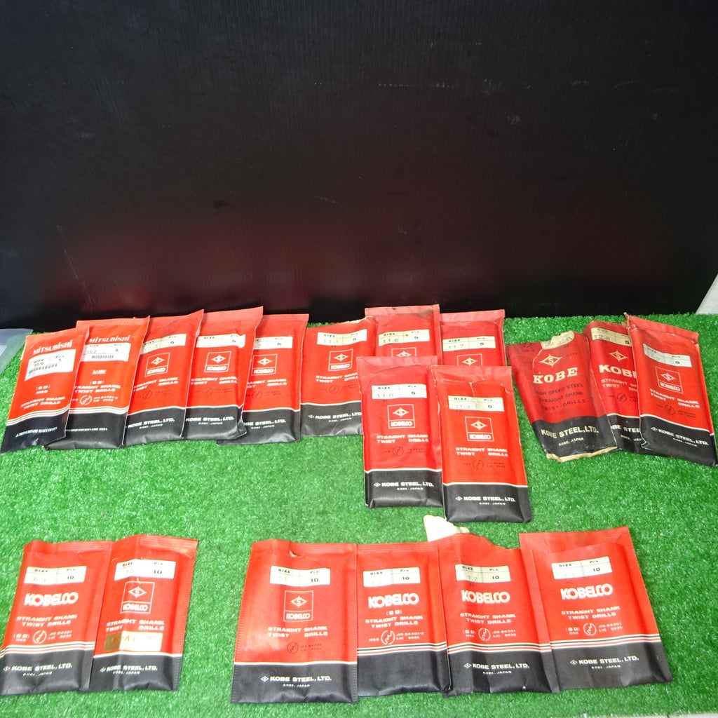 コベルコ ドリル   SHANK TWIST DRILLS   12.7  5本 Twist Drills & Drill Bits | Drill Set