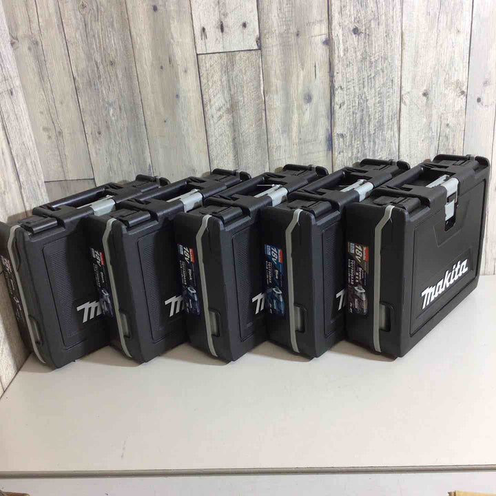 【未使用品】マキタ(makita) コードレスインパクトドライバー TD173DRGX TD173DRGXB TD173DGXAB 5台セット 青 ブルー 黒 ブラック 茶色 ブラウン 限定色【戸田店】