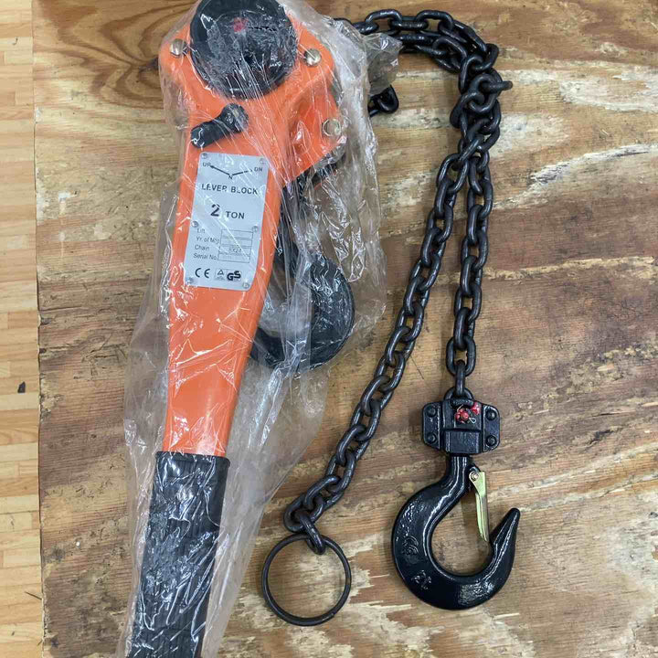 【未使用品】▼レバーブロック・荷締め メーカー不明 2ton【柏店】