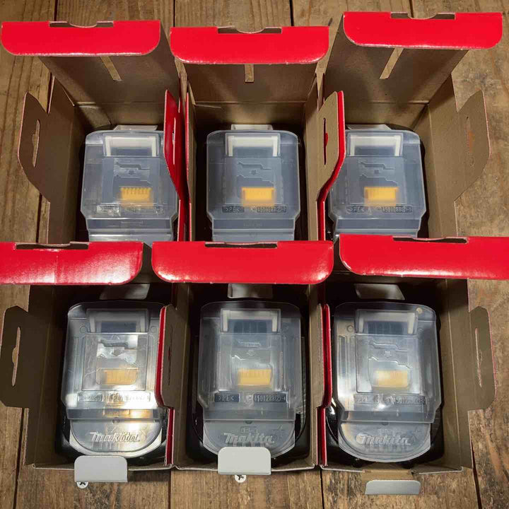 【未使用品】純正品 マキタ makita リチウムイオンバッテリー 18V/6.0Ah BL1860B 6個セット【所沢店】