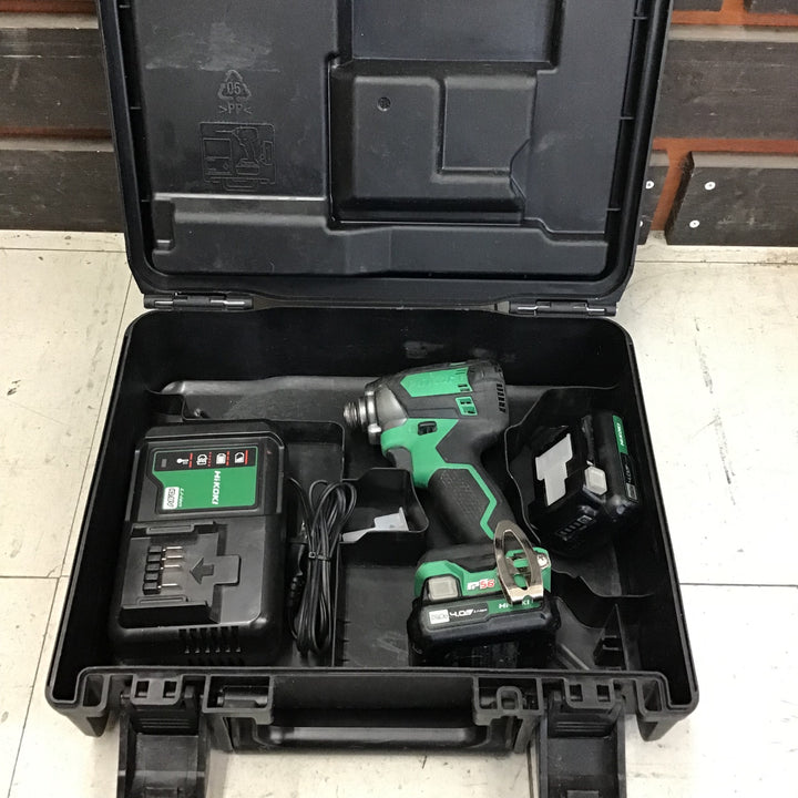 【中古品】 ハイコーキ/HIKOKI ※旧:日立工機 コードレスインパクトドライバー WH12DCA(2LS) 【鴻巣店】