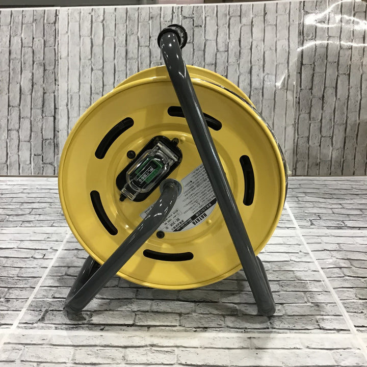 ○ハタヤ(HATAYA) 屋外用レインボーリール100V型コードリール ブレーカー付き BE-30K【川口店】