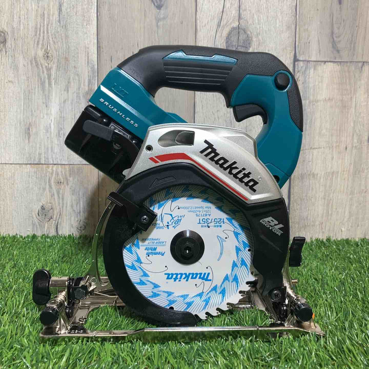 ★マキタ(makita)18V 125mmコードレス丸のこ HS475DRGX 純正バッテリー付属【戸田店】