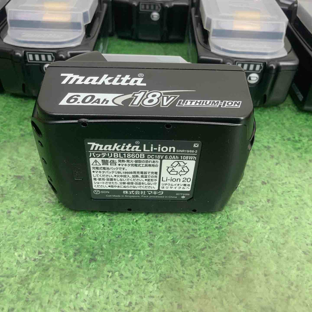 ★お得なセット品♪ 純正 マキタ(makita) リチウムイオンバッテリー 18V/6.0Ah BL1860B 10個セット 【町田店】