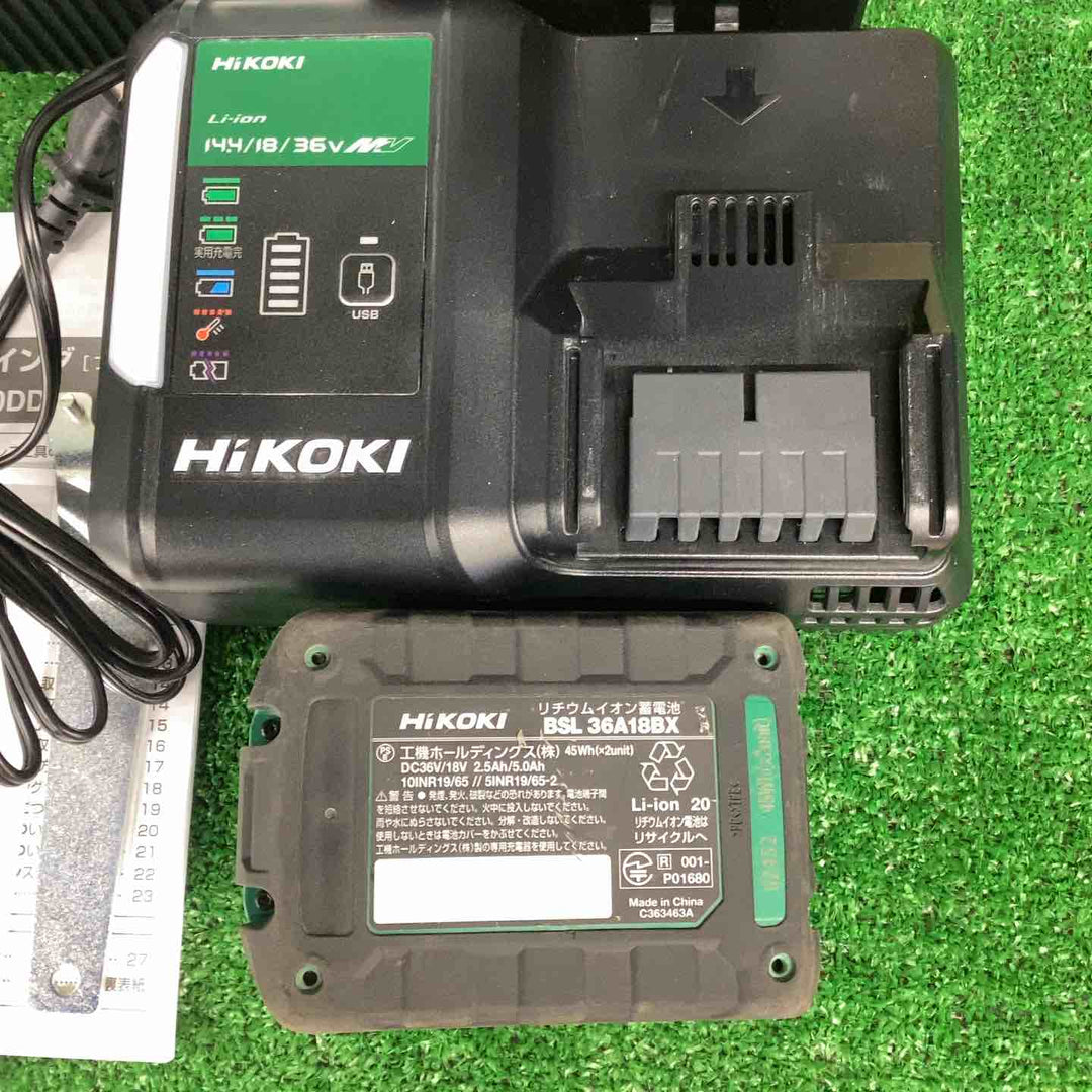 ◇HiKOKI(ハイコーキ) 36V 充電式 ディスクグラインダ G3610DC SL36A18BX×1個【越谷店】