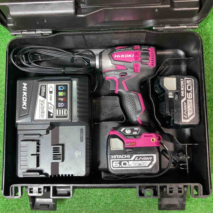 【中古品】★ハイコーキ(HIKOKI ※旧:日立工機) コードレスインパクトドライバー WH14DDL2(2LYPK)(R)【岩槻店】