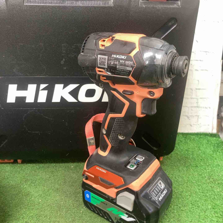 ★ハイコーキ(HIKOKI ※旧:日立工機) コードレスインパクトドライバ WH36DC(2XPS)(CS)【町田店】限定色