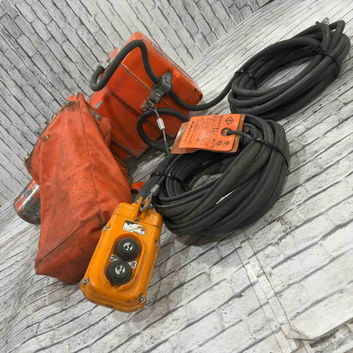 【現状品】エレファント 電動チェーンブロック αSB-049 保証なし【川口店】