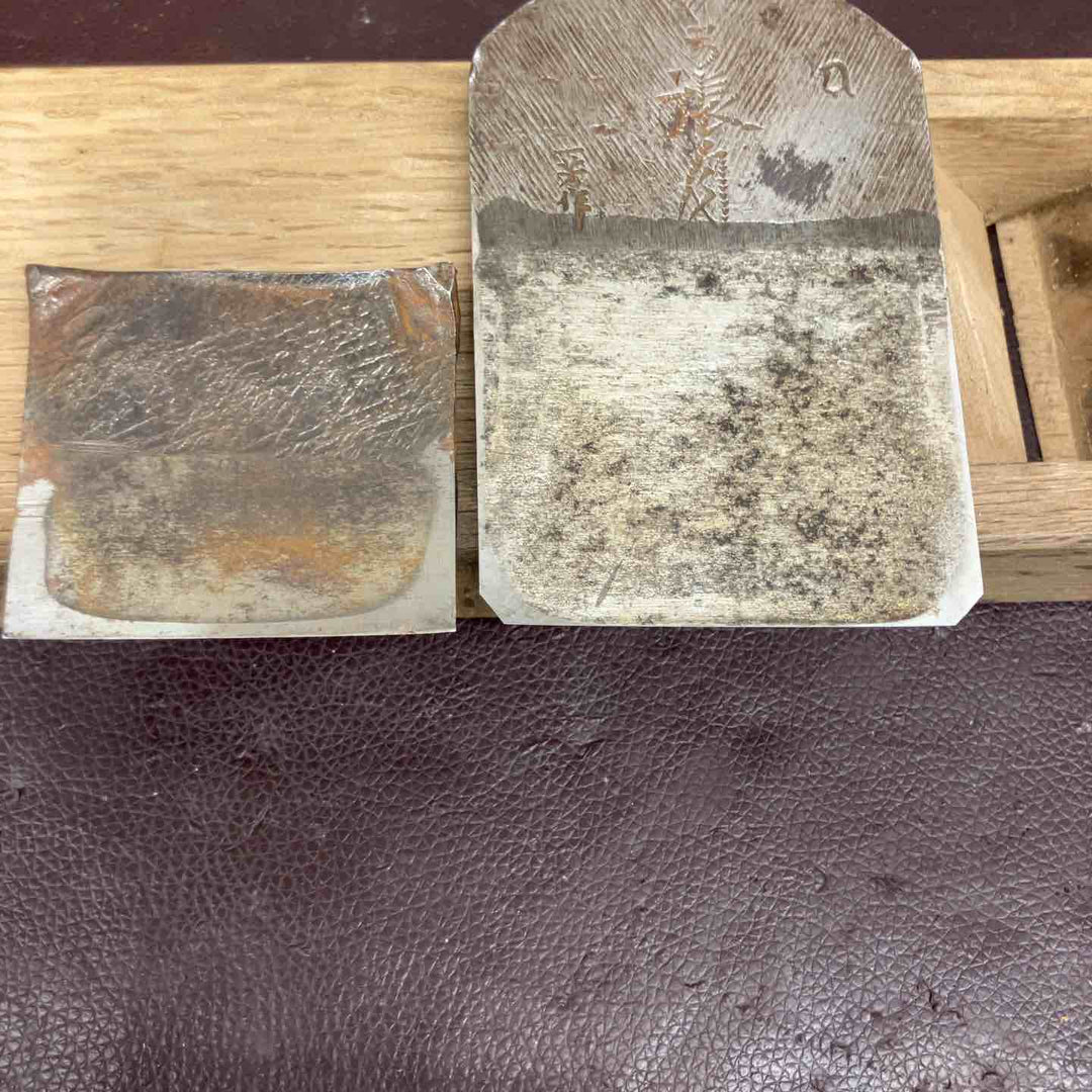 【中古品】 鉋(かんな) 一芳作 弓張月 千代鶴 和工具 鑿 大工道具 【東大和店】