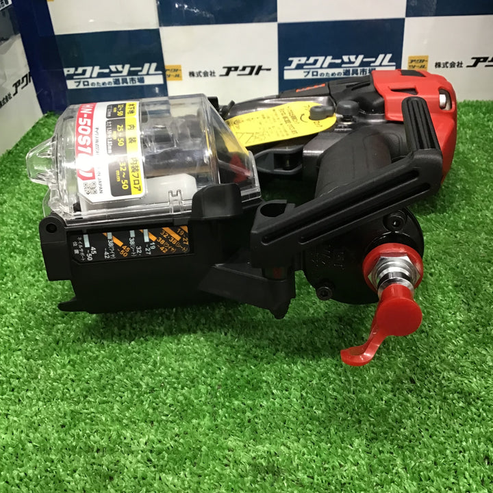 【未使用】マックス(MAX) 高圧 エア釘打ち機 HN-50S1(D) 細釘専用【草加店】