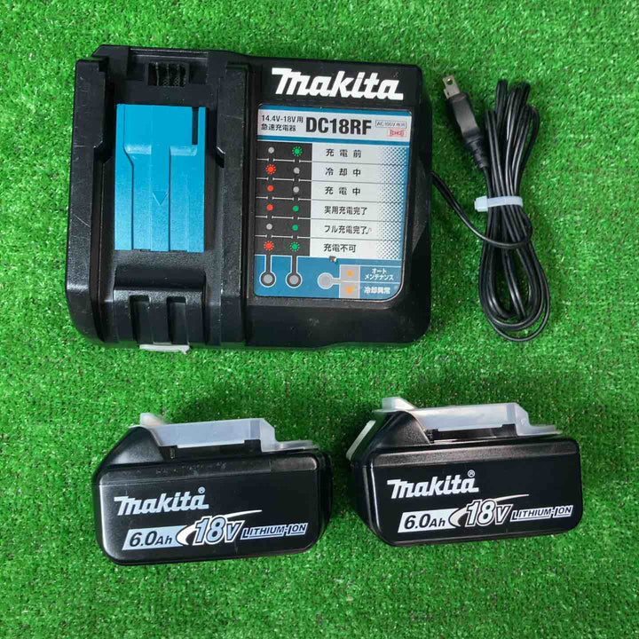 【美品】★マキタ(makita) コードレスフィニッシュネイラ FN350DRG 18V6.0Ahバッテリー2個セット【岩槻店】