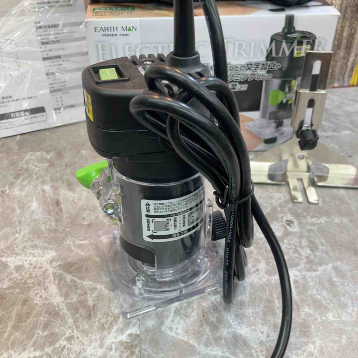 ◇高儀 EARTH MAN 電動トリマ TR-100【八潮店】