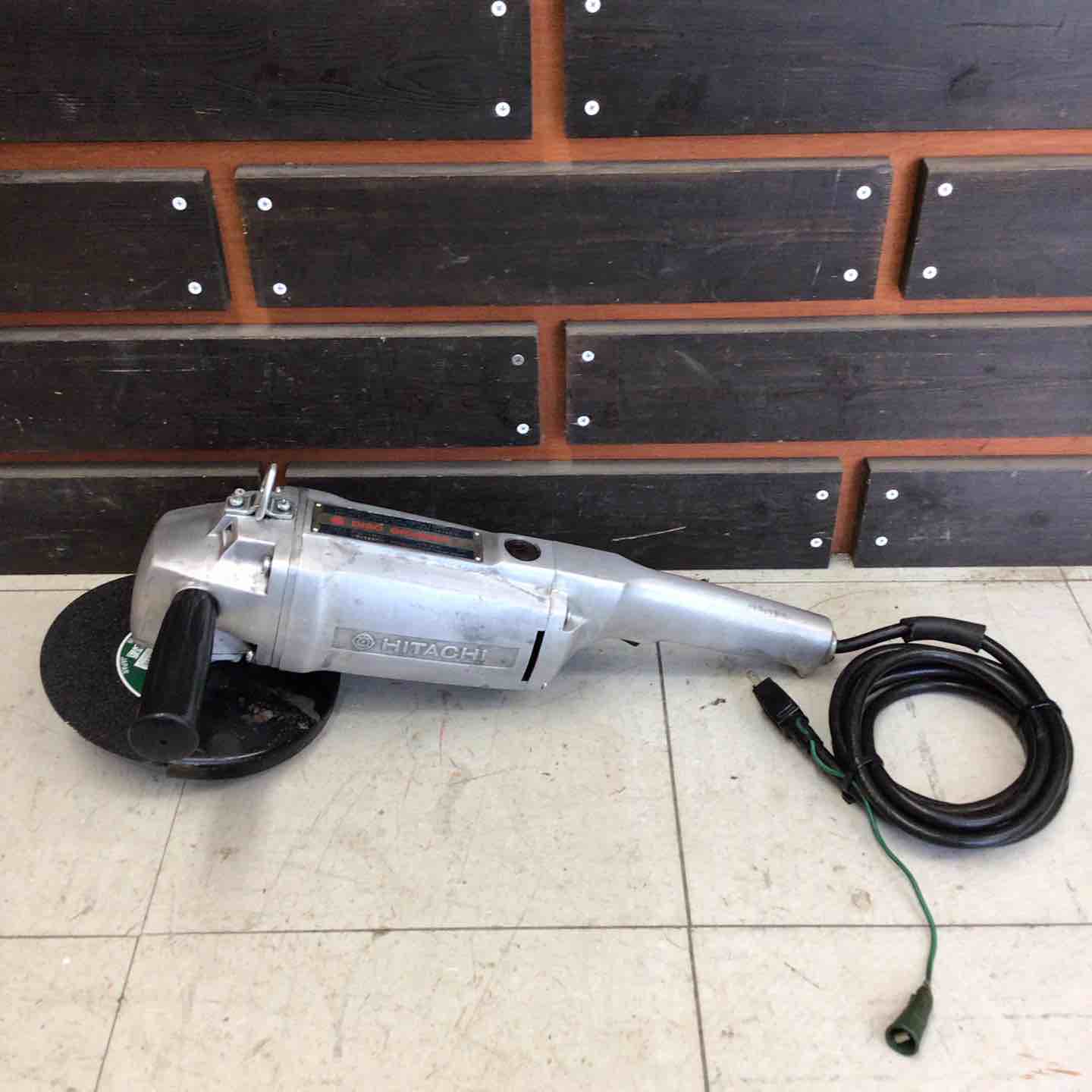 ハイコーキ(旧:日立工機) 180mm電気ディスクグラインダ PDP-180【桶川店】 現状品】 ハイコーキ/HIKOKI ※旧:日立工機 180mmディスクグラインダー