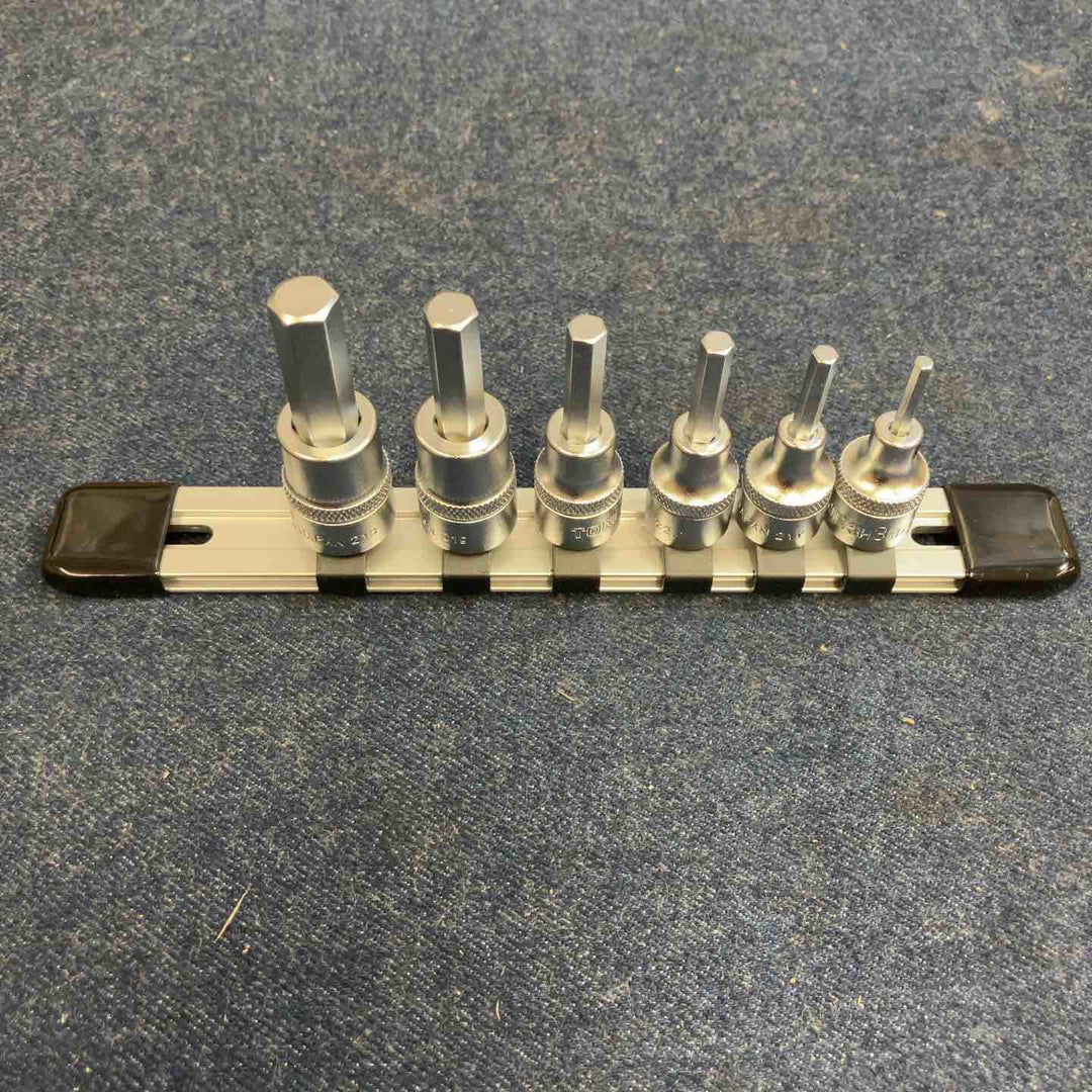 TONE ヘキサゴンソケット 6本セット 3・4・5・6・8・10mm 差込角9.5mm【八潮店】